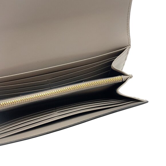 Smythson Taupe Leather Wallet - Picture 8 of 8